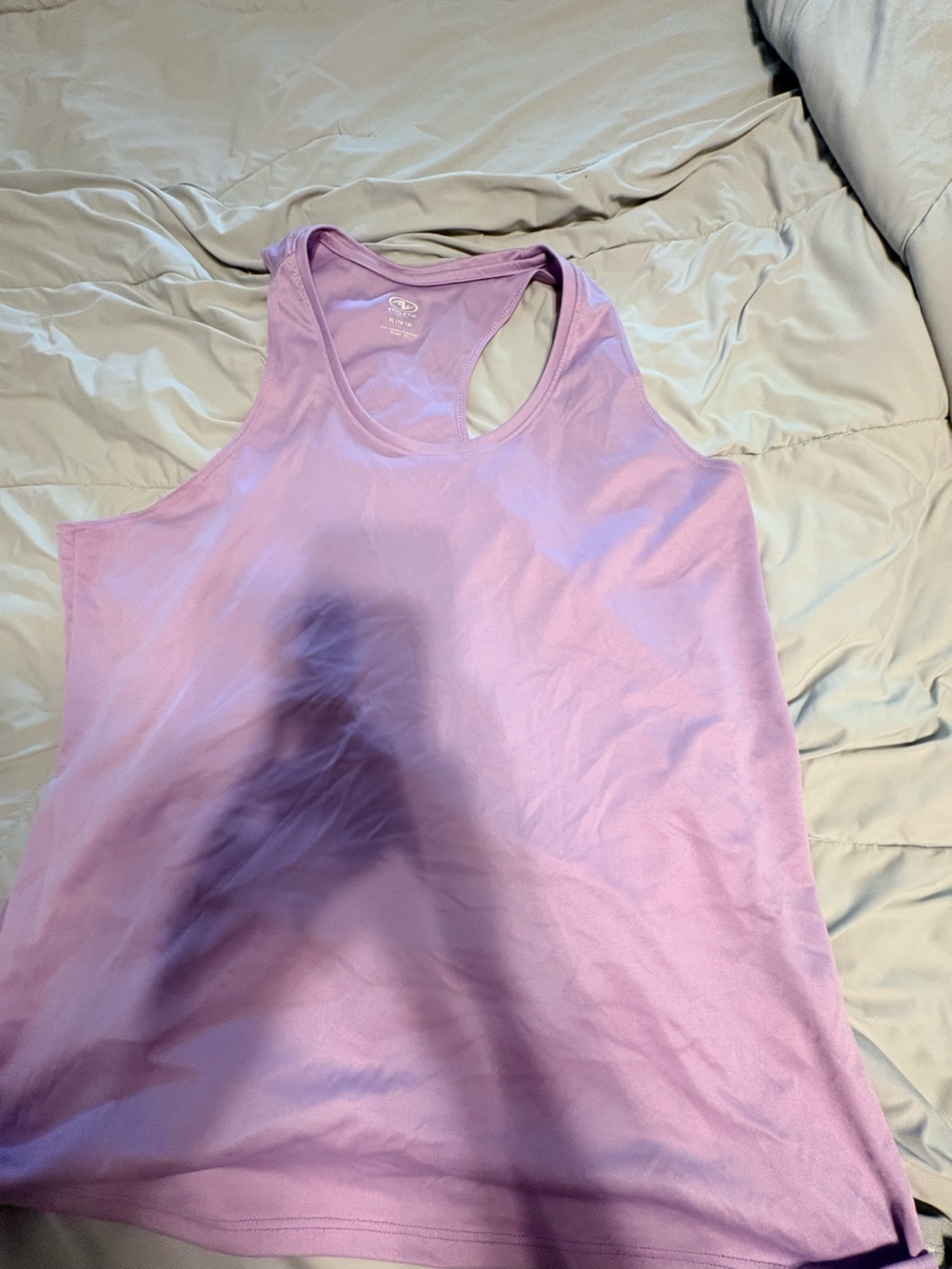 Athletic Works Soft Lilac Racerback Tank